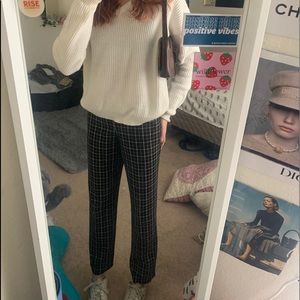 ANN taylor plaid pants